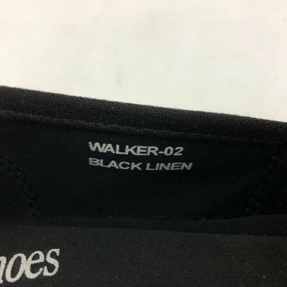 Daily Shoes Womens Canvas Flats Espadrilles Comfy Cushion Black Slip On Size 5.5 - Picture 6 of 6